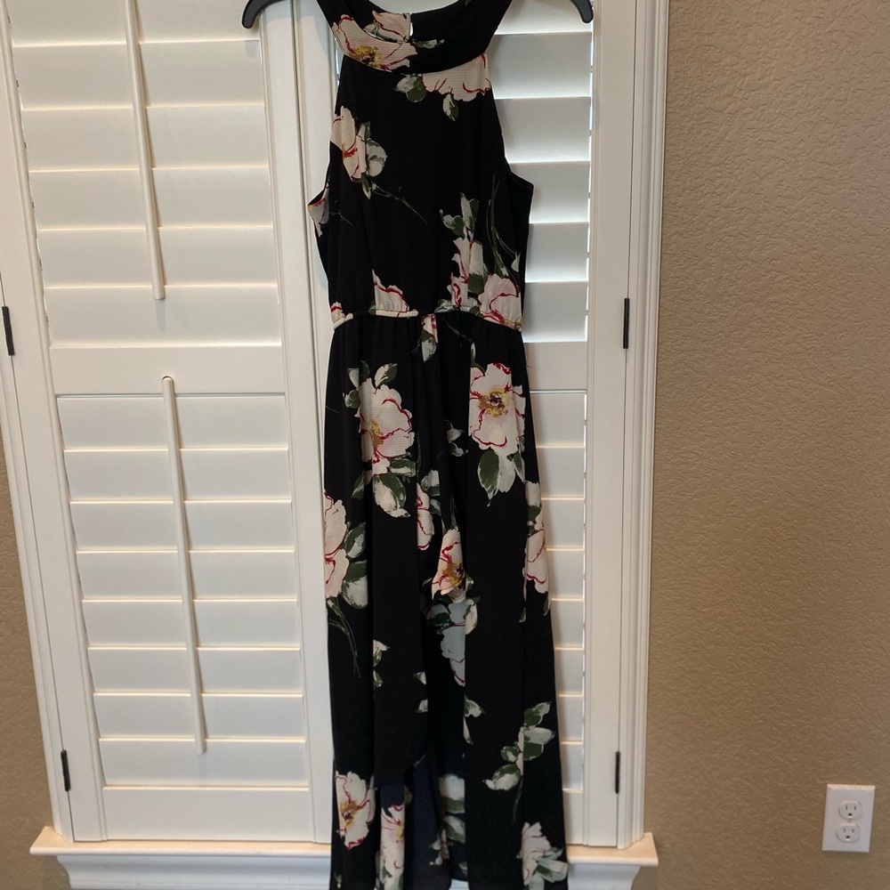 Floral romper dress